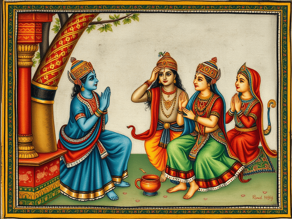 The Rajasthani Schools of Painting | Unit-1 | Download free CBSE Class 12 Finearts Notes